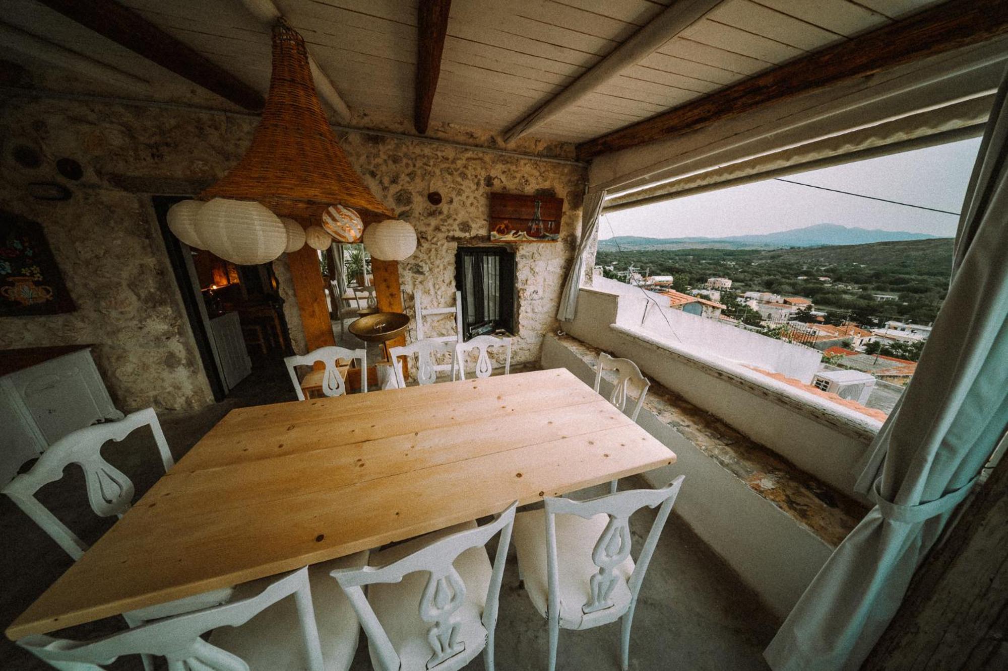Antonia'S Stonebuilt Mansion With A Private Pool Arménoi Exterior foto