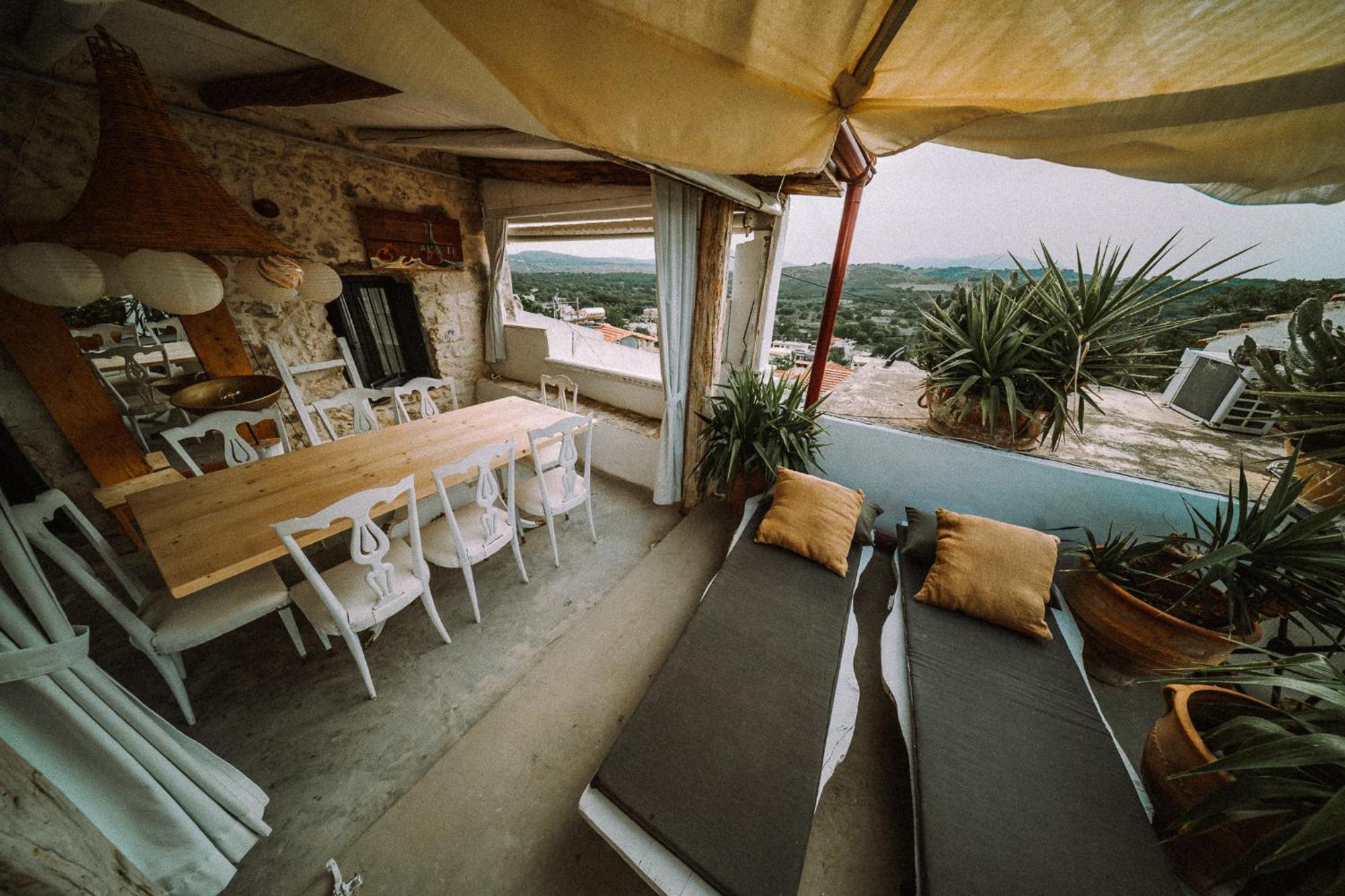 Antonia'S Stonebuilt Mansion With A Private Pool Arménoi Exterior foto